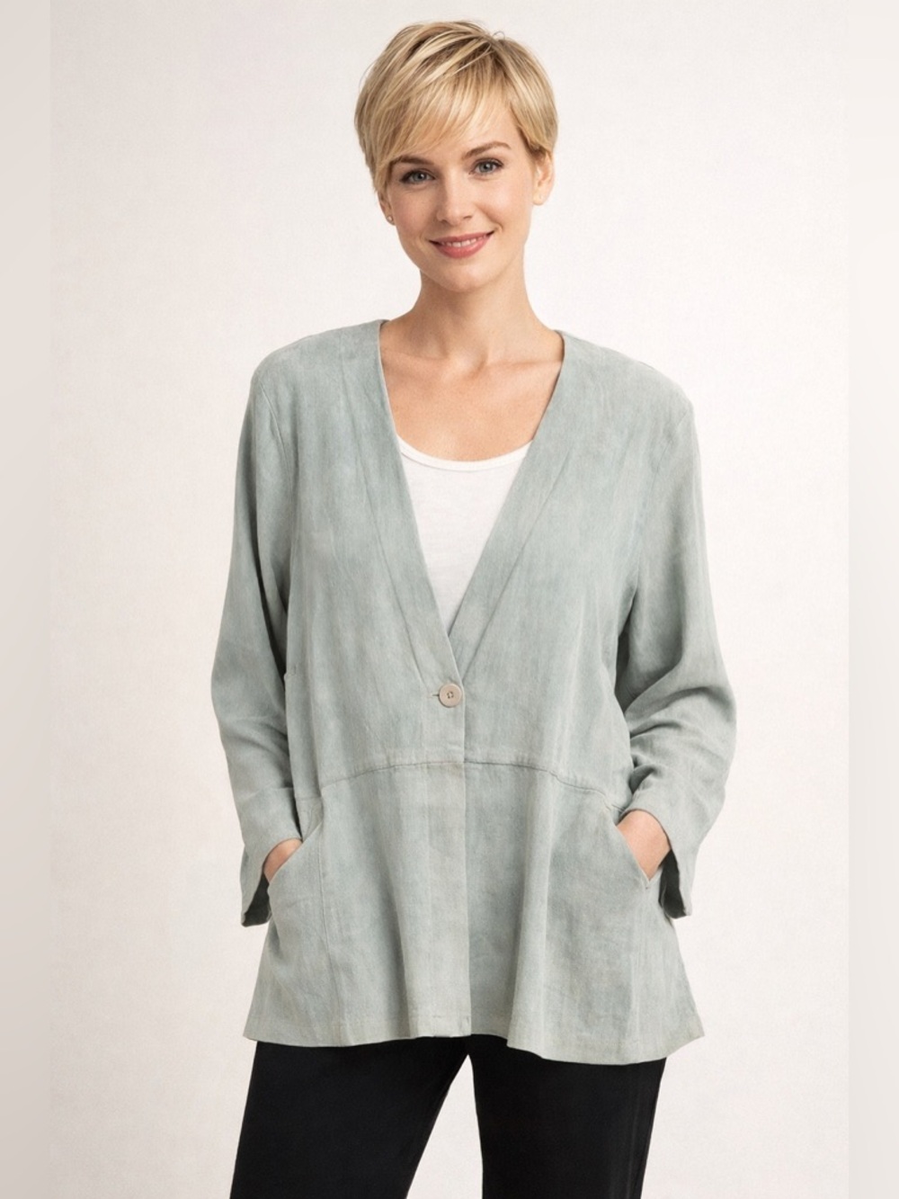 KAREN KANE Light Green Jacket